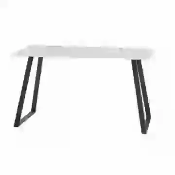 Modern 140cm High Gloss Sintered Stone Dining Table